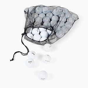 Noodle golf Balls coming out of mesh bag