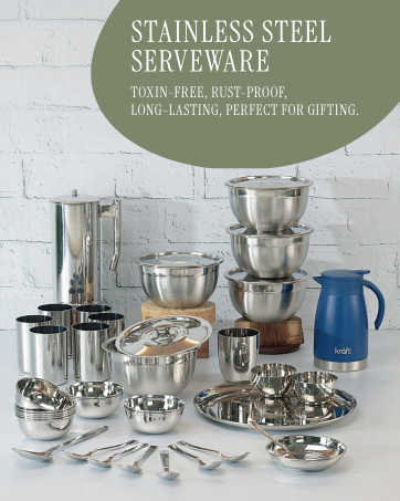 stainless steel serveware