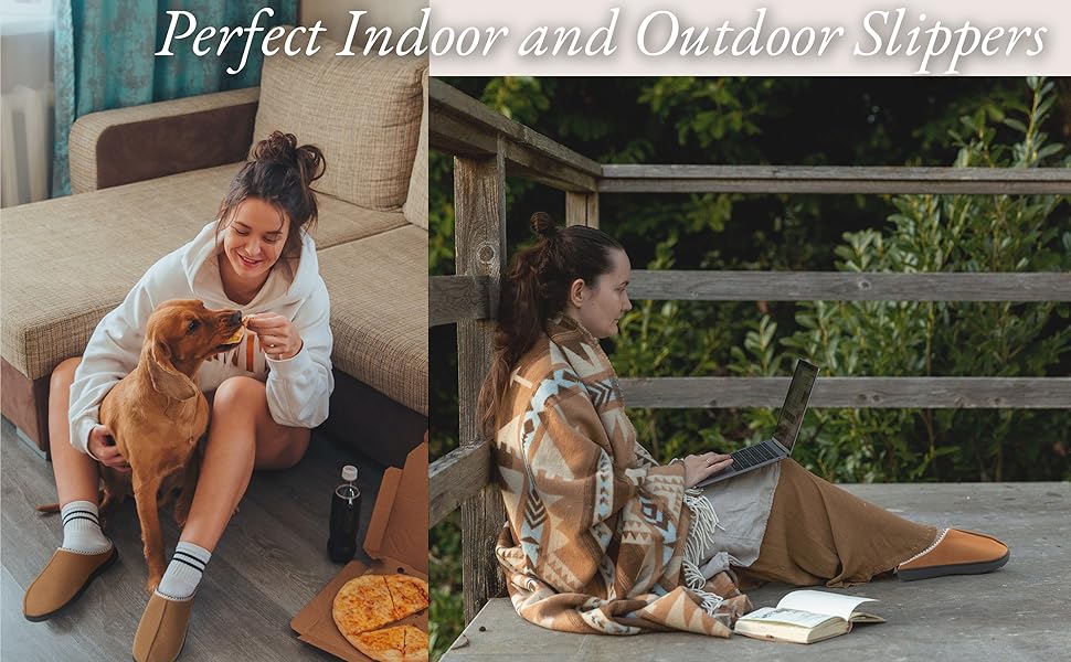indoor and outdoor slippers