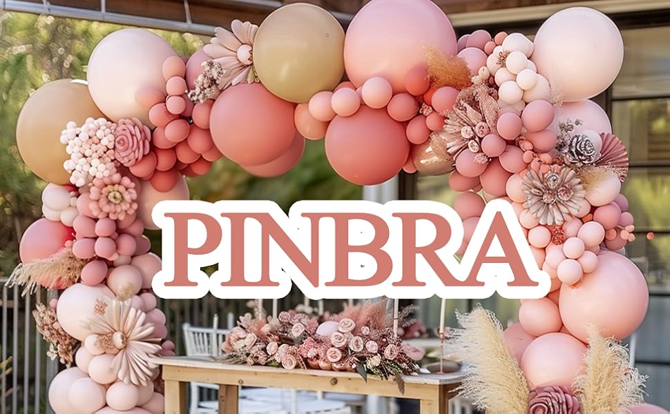 pink beige balloon