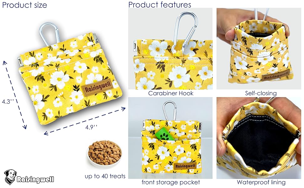 Raisingwell Dog Treat Pouch A+ 02