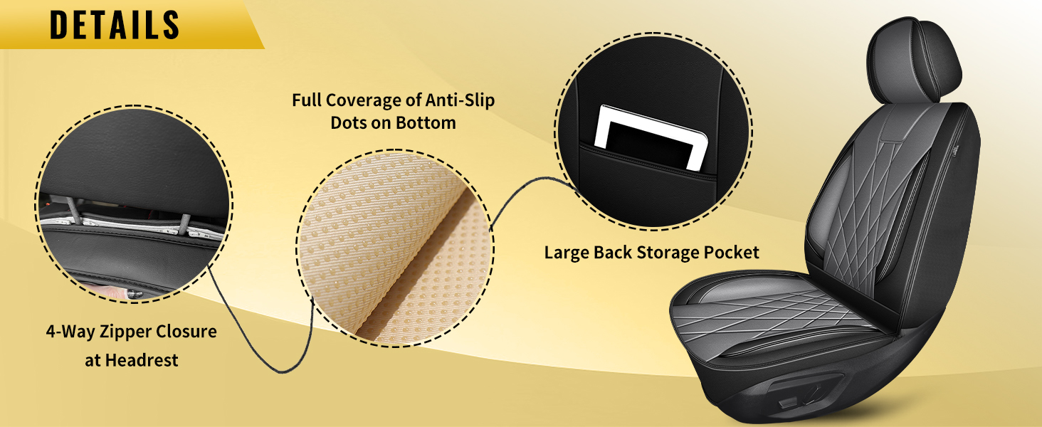 Car Seat Covers Vehicle Seat Cover SUV Truck Cushion Seat Covers Cars Seat Protector Automotive