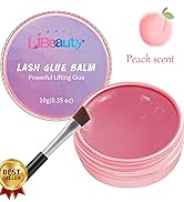 Libeauty Lash Lift Glue Balm Lash Lift Adhesive Strong Sticky Fruit Flavor Eyelash & Eyebrow Perm...