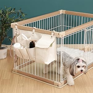 Amazon｜不二貿易(Fujiboeki) ペットケージ 収納 ポケット 幅54