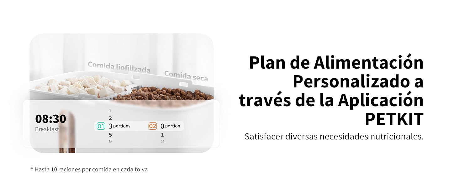 PETKIT Comedero Gato Automatico con Cámara