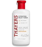 THAYERS Milky Face Toner Skin Care with Snow Mushroom and Hyaluronic Acid, Natural Gentle Facial ...