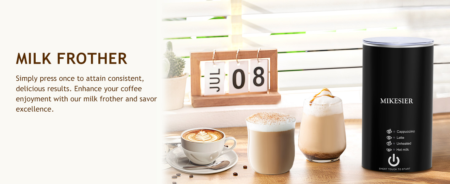 MIKESIER 3IN1 Single Serve Coffee Maker for K Cup & Ground