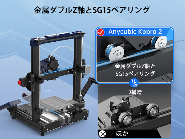 Amazon | ANYCUBIC Kobra 2 3Dプリンター 6倍高速プリント 高