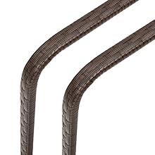 Double Rail Open storage slots
