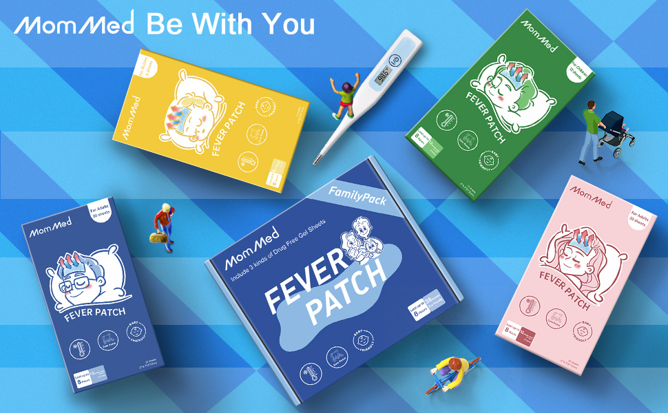 Fever Patch, Fever Patch for Adults,20 Count Fever Cooling