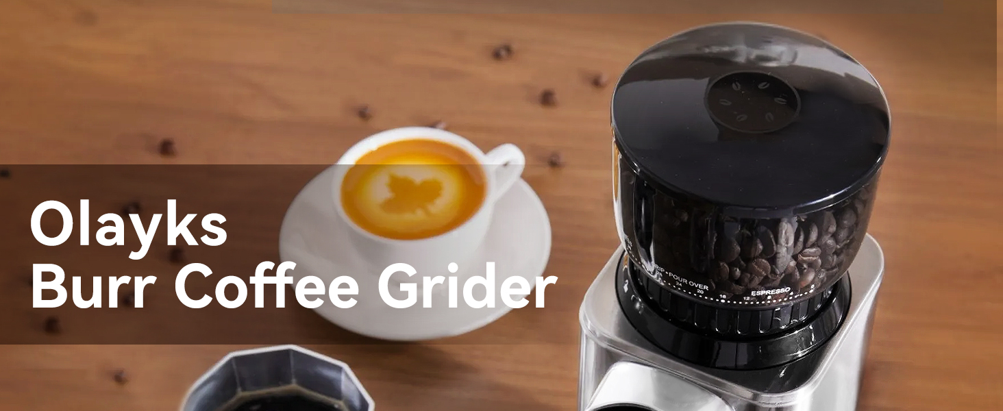 Burr coffee grinder