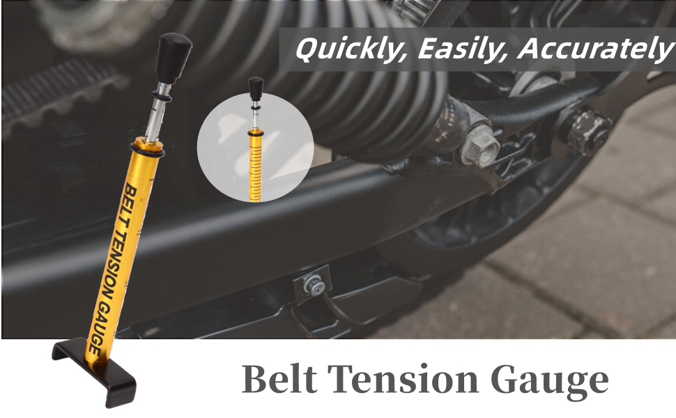 Belt Tension Gauge, 10 Lb Specification Metal Universal Gauge for After