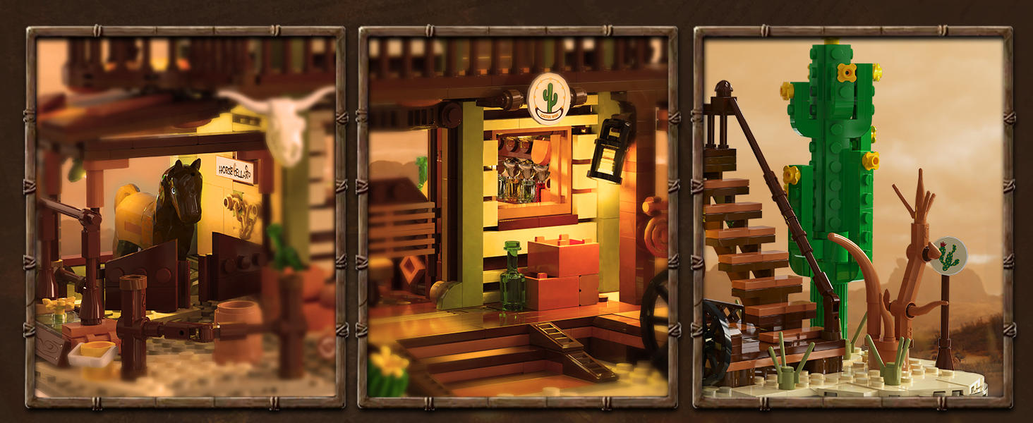 Old West Construction Model