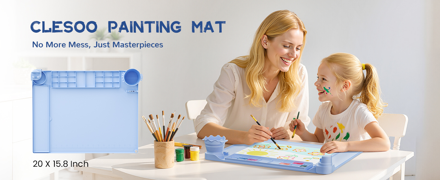 silicone painting mat for kids