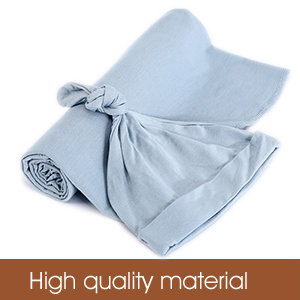 Baby Swaddle Blanket with Hat Headband Set Newborn Swaddle Wrap Receiving Blankets for Baby Girl