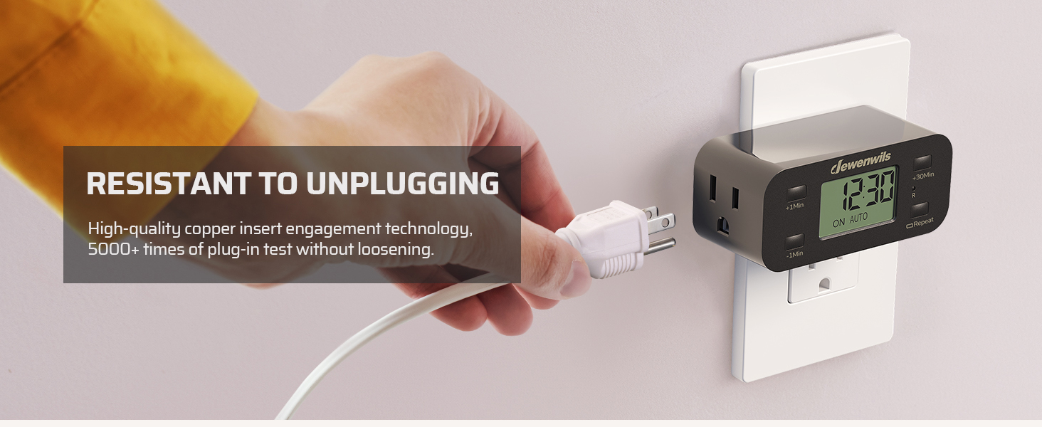 Amazon.com: DEWENWILS Indoor Countdown Timer Outlet, Digital Timers for ...