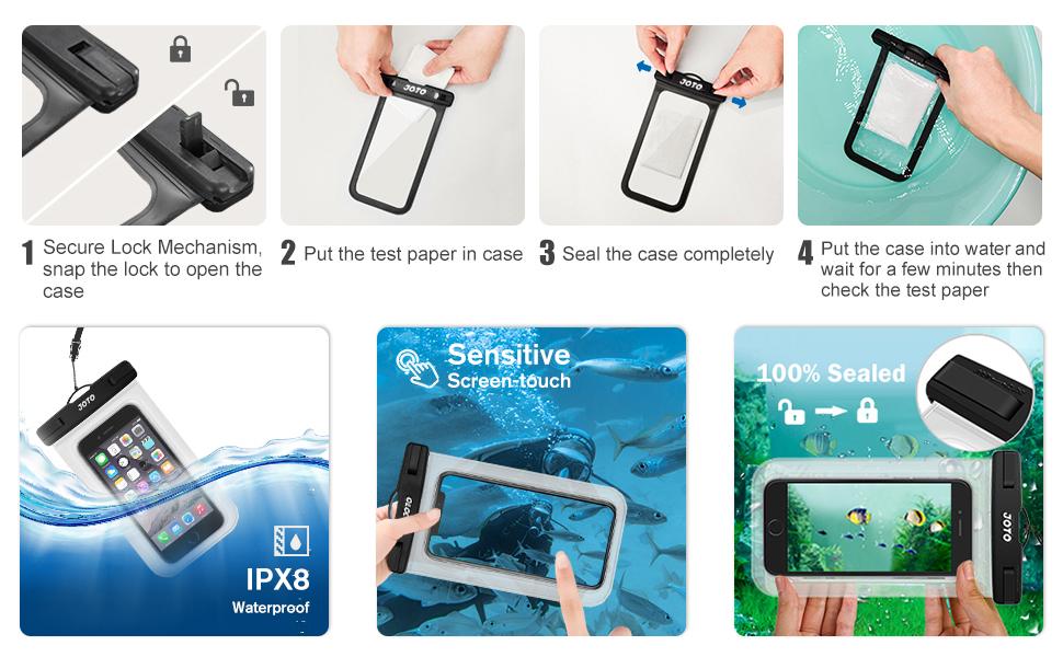 Universal Waterproof Case Cellphone Dry Bag Pouch