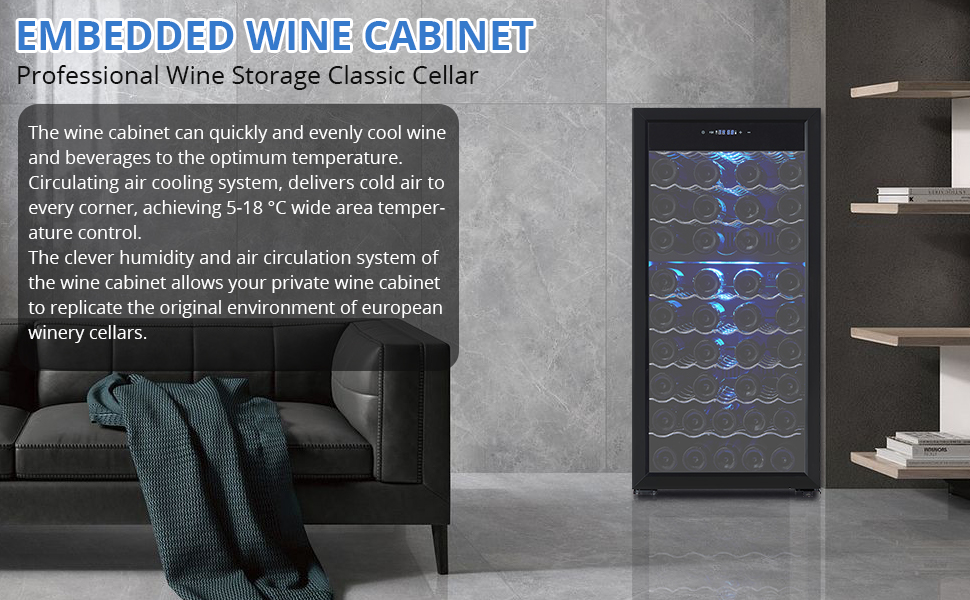 TacleeKii Wine Cooler - Feature Highlights