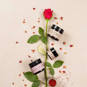 roses with the day cream