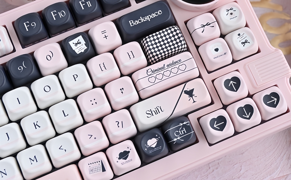 Amazon.com: ZMX MOA Profile Cute Kawaii Pink and Black
