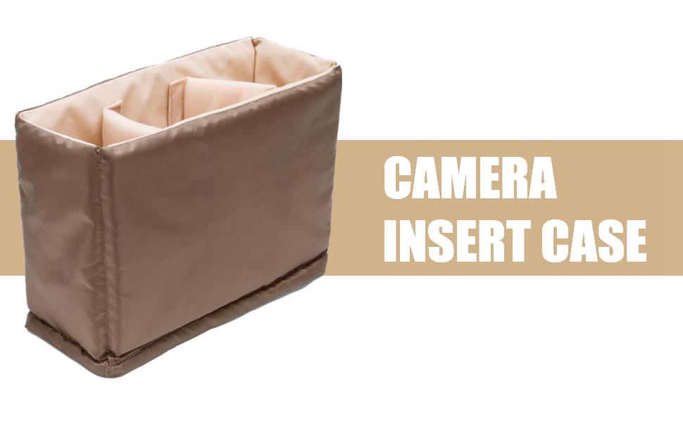Graphy Camera Insert Bag DSLR Camera CASE with Dividers DSLR SLR