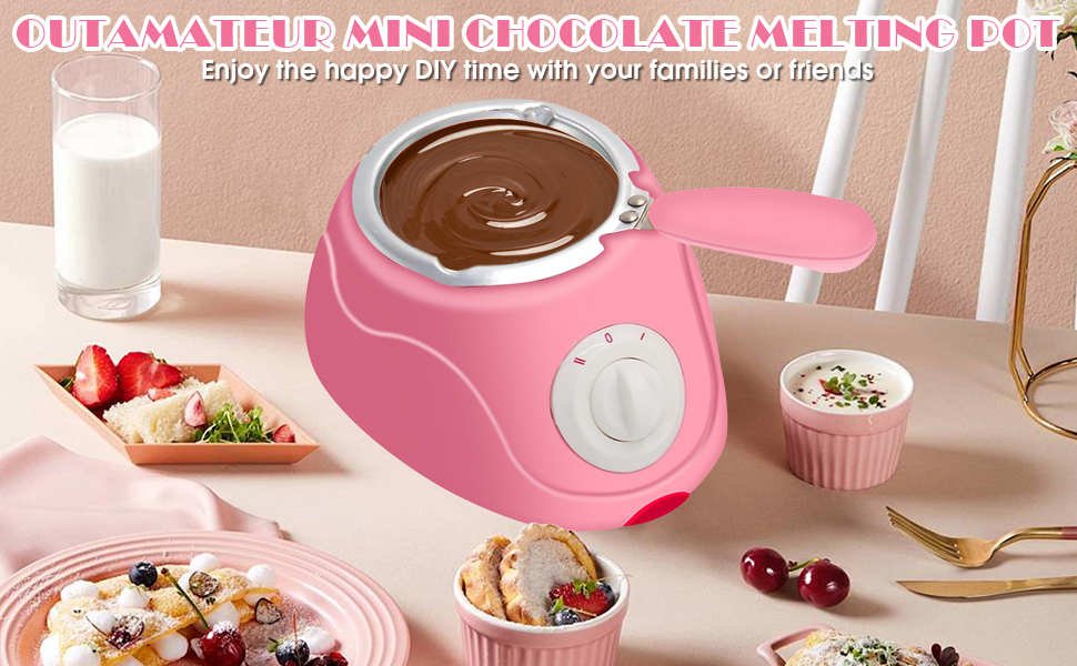 mini chocolate melting pot