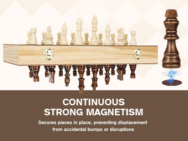 Chess Set | Wooden Magnetic Chess Board