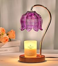 purple candle warmer lamp