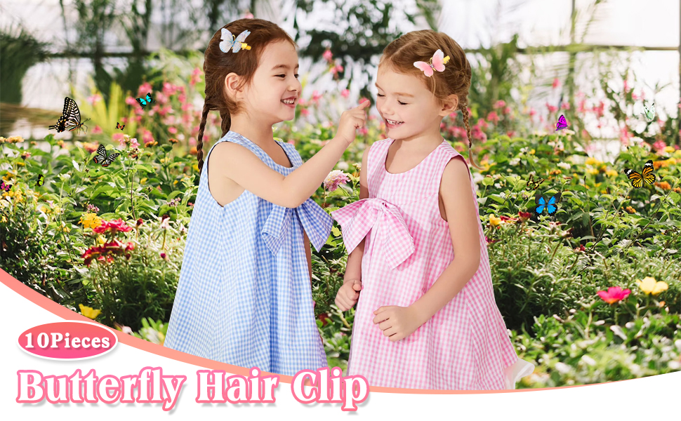 Butterfly Hair Clips