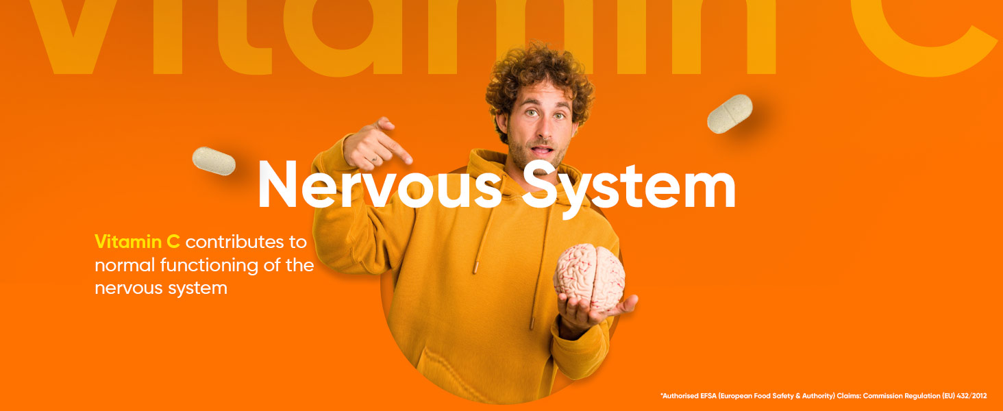 Vitamin C 1000mg – 180 High Strength Vitamin C Tablets with Rosehip & Bioflavonoids