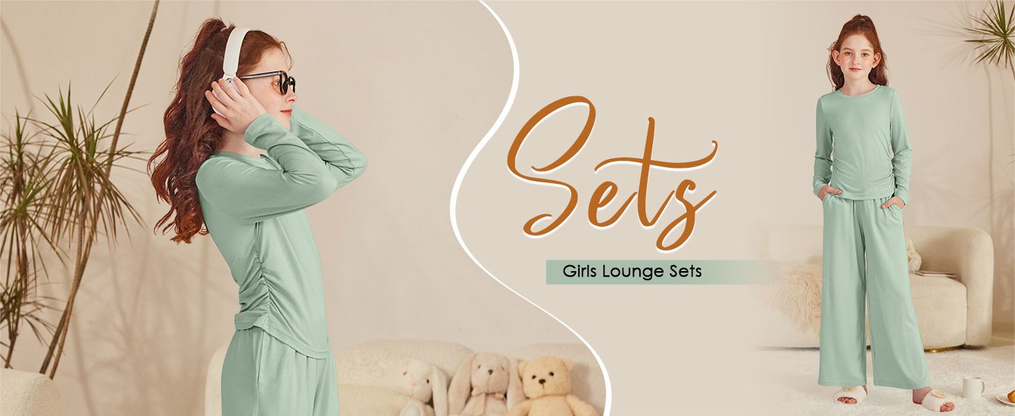 girls&#39; clothing sets