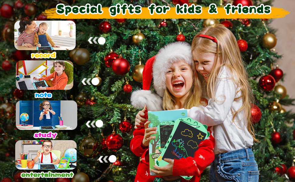 LCD Doodle Board Dinosaur Writing Tablet for Kids Toys, 8.5