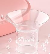 Nuliie 10PCS Flange Sizing Kit 13/15/17/19/21mm for 24mm Flange/Shield of Most Pumps, Silicone Fl...