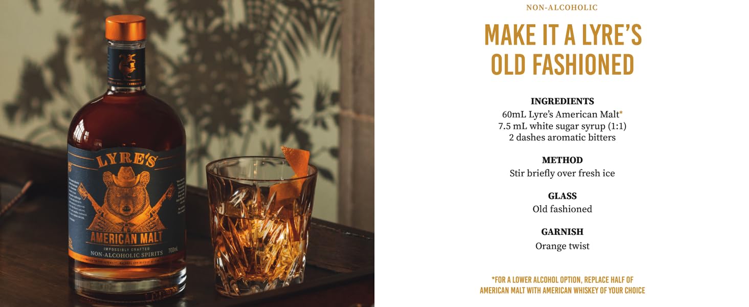 LYRE'S OLD FASHIONED