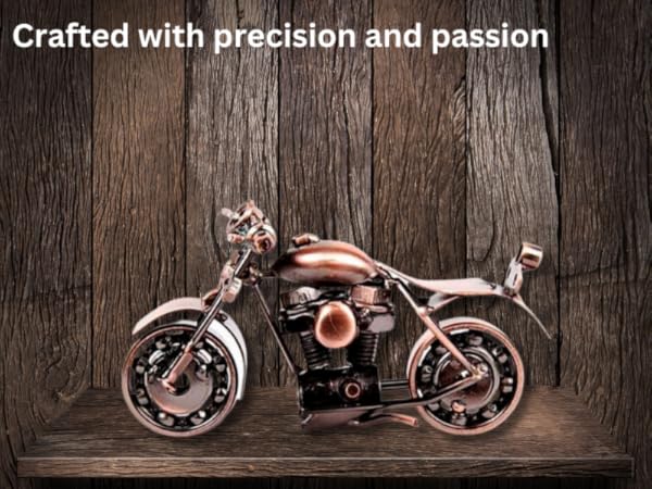 Amazon.com: Metal Motorcycle Sculpture - Iron Cruiser Art