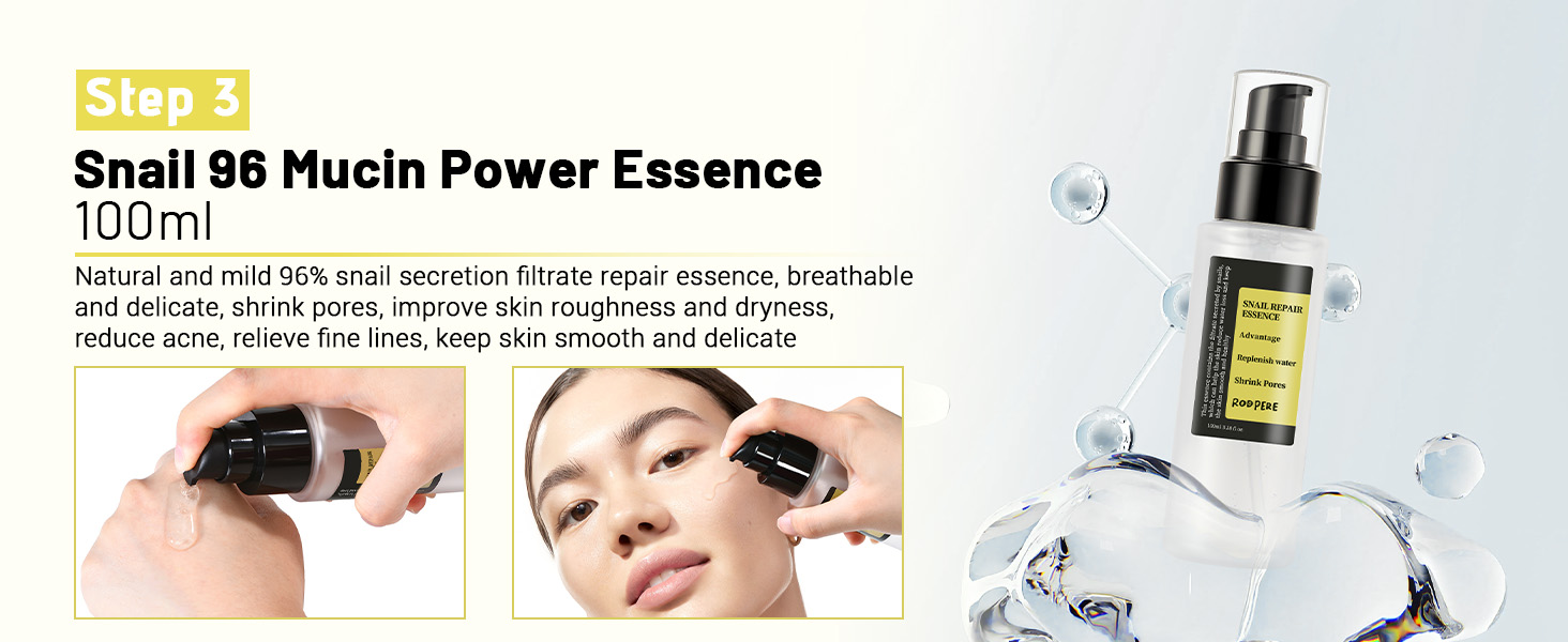 snail mucin skin care set