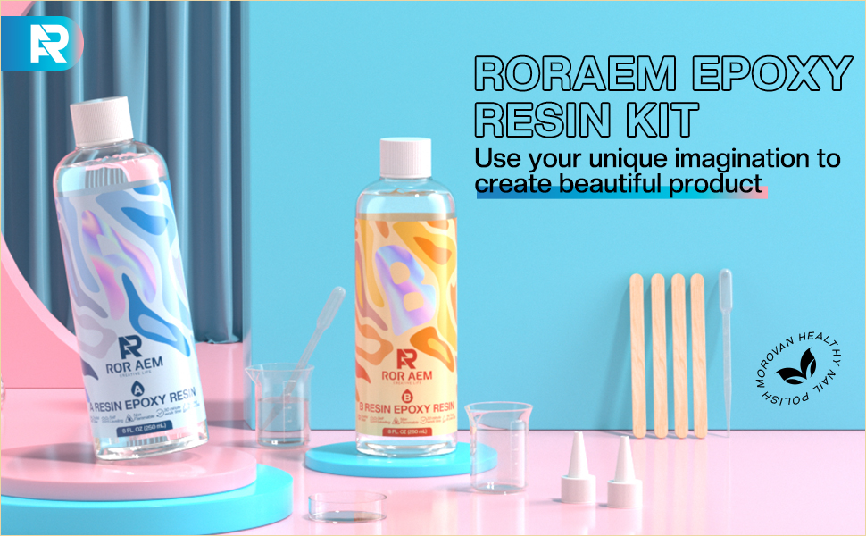 Epoxy Resin Kit 16oz Casting and Coating for Jewelry Resin