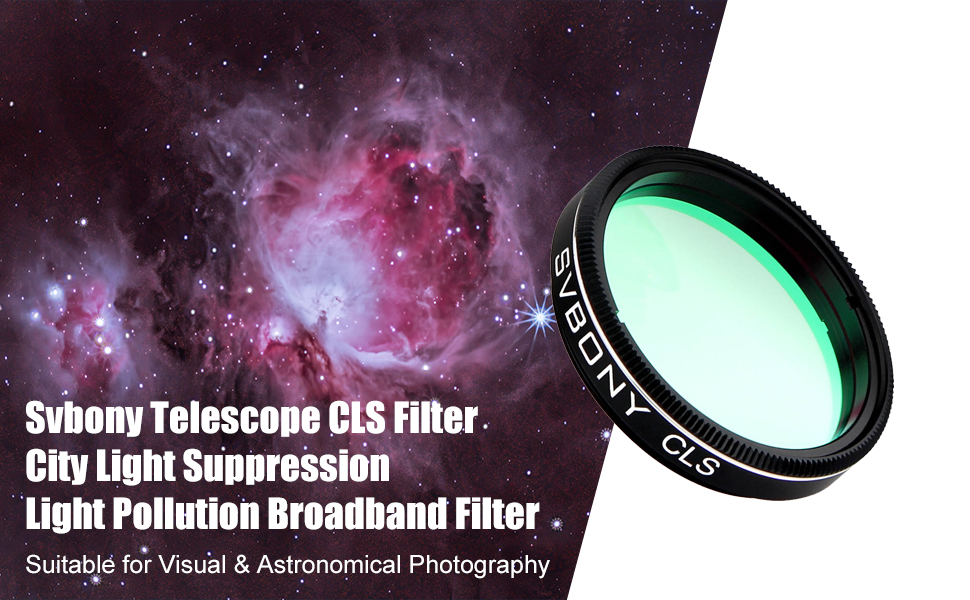 Svbony Telescope Filters 1.25inches CLS Filter Light Pollution