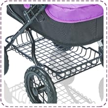 Features an under pram tray for convenient storage molly dolly pram