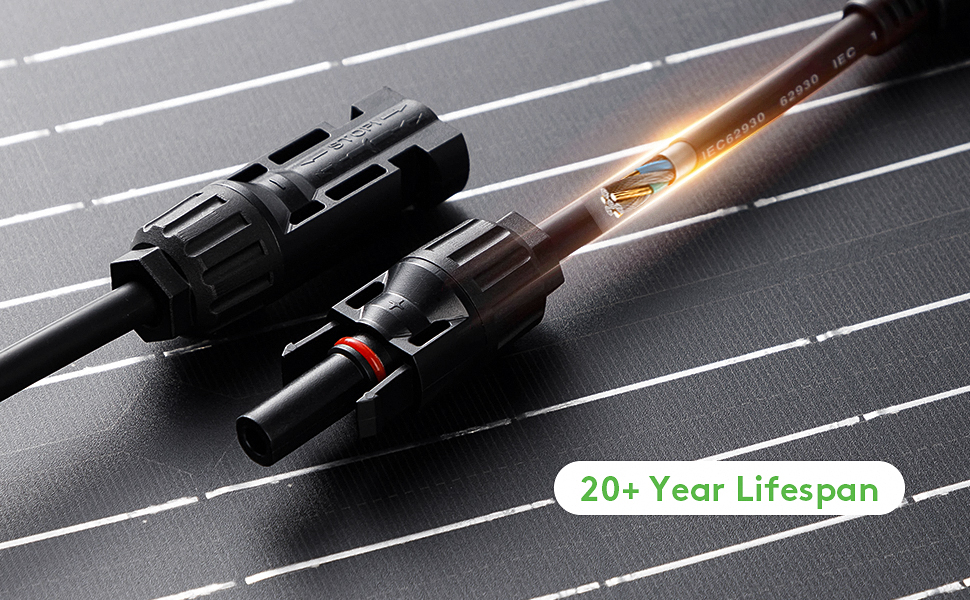 Amazon.com: MHPOWOS Solar Connectors Y Branch Parallel PV Adapter Cable ...