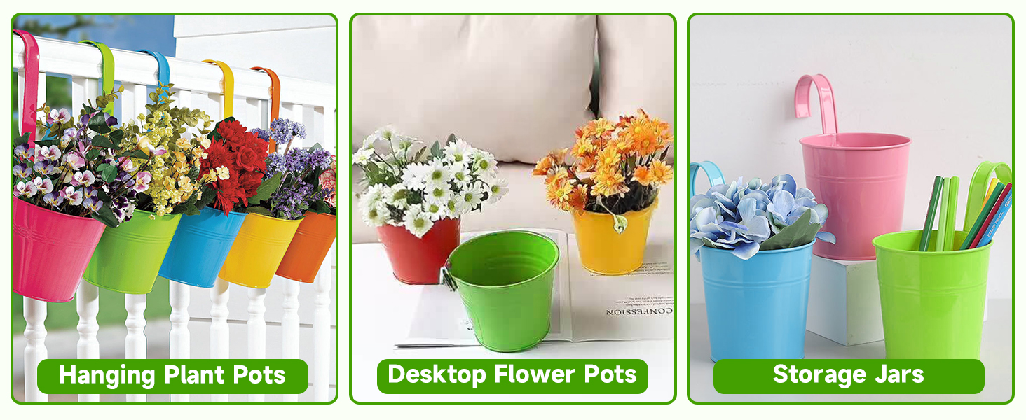 hanging flower pots