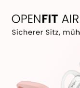 SHOKZ OpenFit Air Open-Ear-Kopfhörer, True Wireless Bluetooth-Ohrhörer mit Mikrofon, Ohrhörer mit...