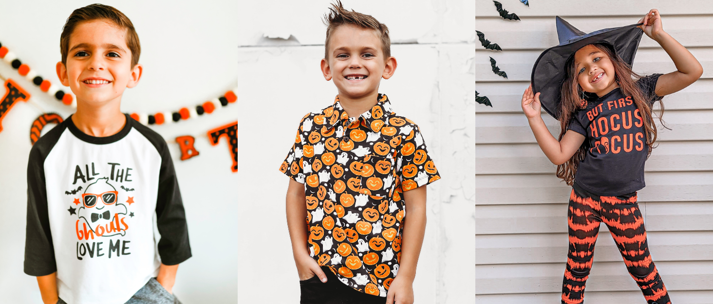 Halloween brand story background