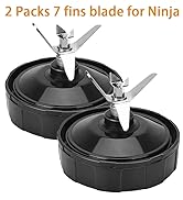 Blender Replacement Parts 7 Fins Extractor Blade for Nurti Ninja Blenders BL480 BL401 BL642 BL801