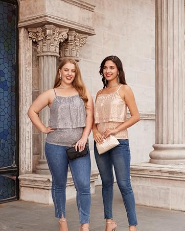 Sequin Tops Concert Outfits
