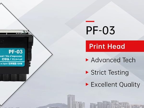Canon PF-03 プリントヘッド Amazon.com: Canon Print Head PF-03 : Office Products