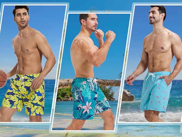 BRIEFING - ブリーフィング　MENS PRIMEFLEX PIQUE SHORTS Purple Brand Fight Night Swim Shorts – Puffer Reds