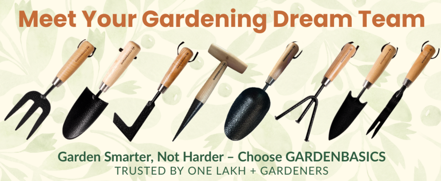 gardening garden tool kit set for home tools heavy duty trowel cutter cultivator pruner premium