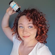 Apply booster on scalp