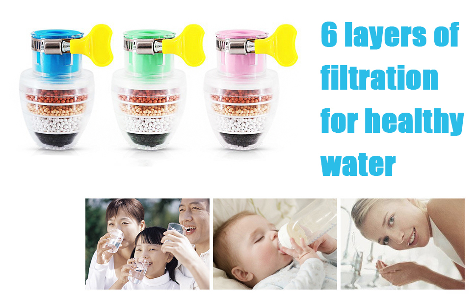 Activated Carbon Faucet Water Filters